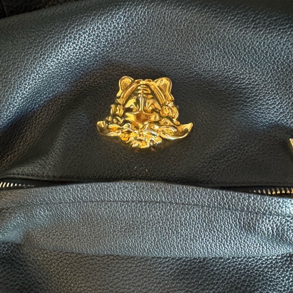 VERSACE Black and Gold Men's Backpack - Picture 4 of 16